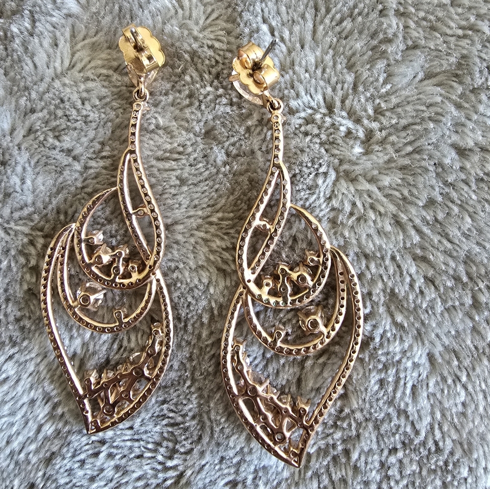 Elliot danori (Nadri) dangling earrings - Picture 2 of 3